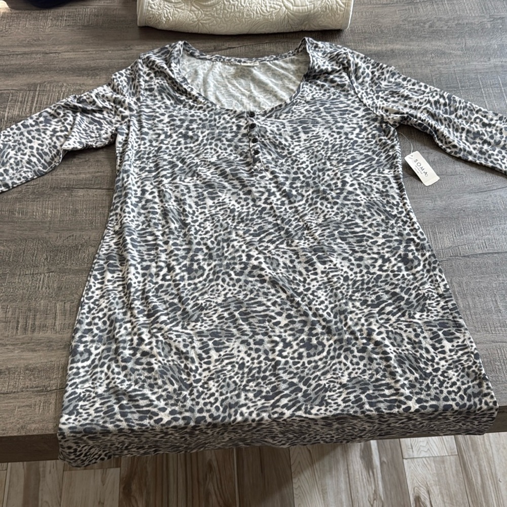 Grey ink Sonoma sleep shirt